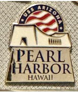 Lot of 5 Hawaii Collector Pins - Haleakalā, Pearl Harbor, USS Arizona, &amp;... - $545.53 MXN