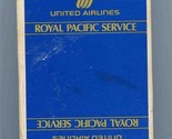United Airlines Royal Pacific Service Sealed Deck of Playing Cards - £14.28 GBP