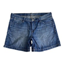 Old Navy Womens Shorts Adult Size 10 The Flirt Medium Wash Denim Pockets - $21.18