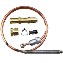 24in Thermocouple w/ Adapters Universal for Water Heaters Boilers Furnace LP Gas - £7.47 GBP