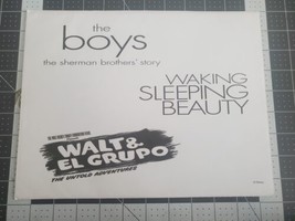 The Boys Sherman Brothers Walt Disney Promo 8 X 10s Walt &amp; El Grupo Waki... - $14.85