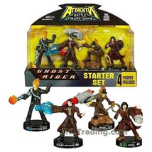 NEW Attacktix 4 Figure Starter Set Marvel Ghost Rider/Blackheart/Western/Abigor - £31.37 GBP