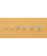MAGNETIC STUD EARRING FINDINGS,Rare Earth Disc Magnets,Back Magnet Buttons - $62.38 MXN+