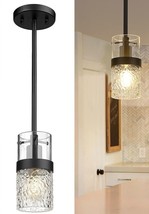 LMS Black Pendant Light, Modern Industrial Pendant Lighting for Kitchen ... - $24.49