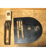 Davis Rotary Throat Plate &amp; Feed Dog Used Working Repair Parts - £8.63 GBP