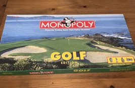 Monopoly Golf Edition by Hasbro 2002 Complete Clean Board Game Complete - $16.63