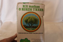 HO Scale Bachmann, 6 Birch Trees Kit, #2255 BNOS - $25.00