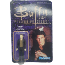New Pkg: Buffy The Vampire Slayer&#39;s Angel Posable Action Figure 3 3/4&quot;, Re Action - £7.89 GBP