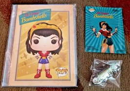 Funko DC COMICS BOMBSHELLS Pin, Notebook and Trading Cards from Target Box - $10.39