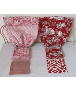 Toile Print Tea Cozy &amp; Matching Coasters, Small - 2 to 4 cups - $16.25