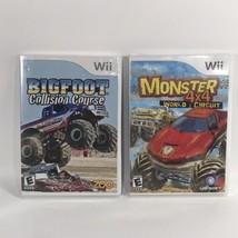 Monster 4x4: World Circuit &amp; Bigfoot Collision Course  (Nintendo Wii, 2006) - £13.58 GBP