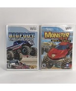 Monster 4x4: World Circuit &amp; Bigfoot Collision Course  (Nintendo Wii, 2006) - £13.36 GBP