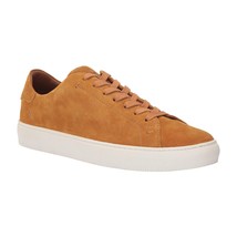 Frye Men Lace Up Casual Sneakers Astor Low Lace Size US 9M Mustard Suede - $105.73