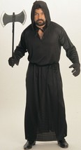 Rubies Black Horror Robe Grim Reaper Gothic Ghoul Fancy Halloween Adult Costume - £15.78 GBP