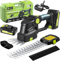 Saker Cordless Hedge Trimmer-20V Electric Shrub Trimmer Grass Shears Han... - $2,932.59 MXN