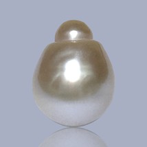 Immense Giant 15.3 x 19.7mm 29.8 Carat Natural Gold South Sea Smooth Pearl Loose - $605.88