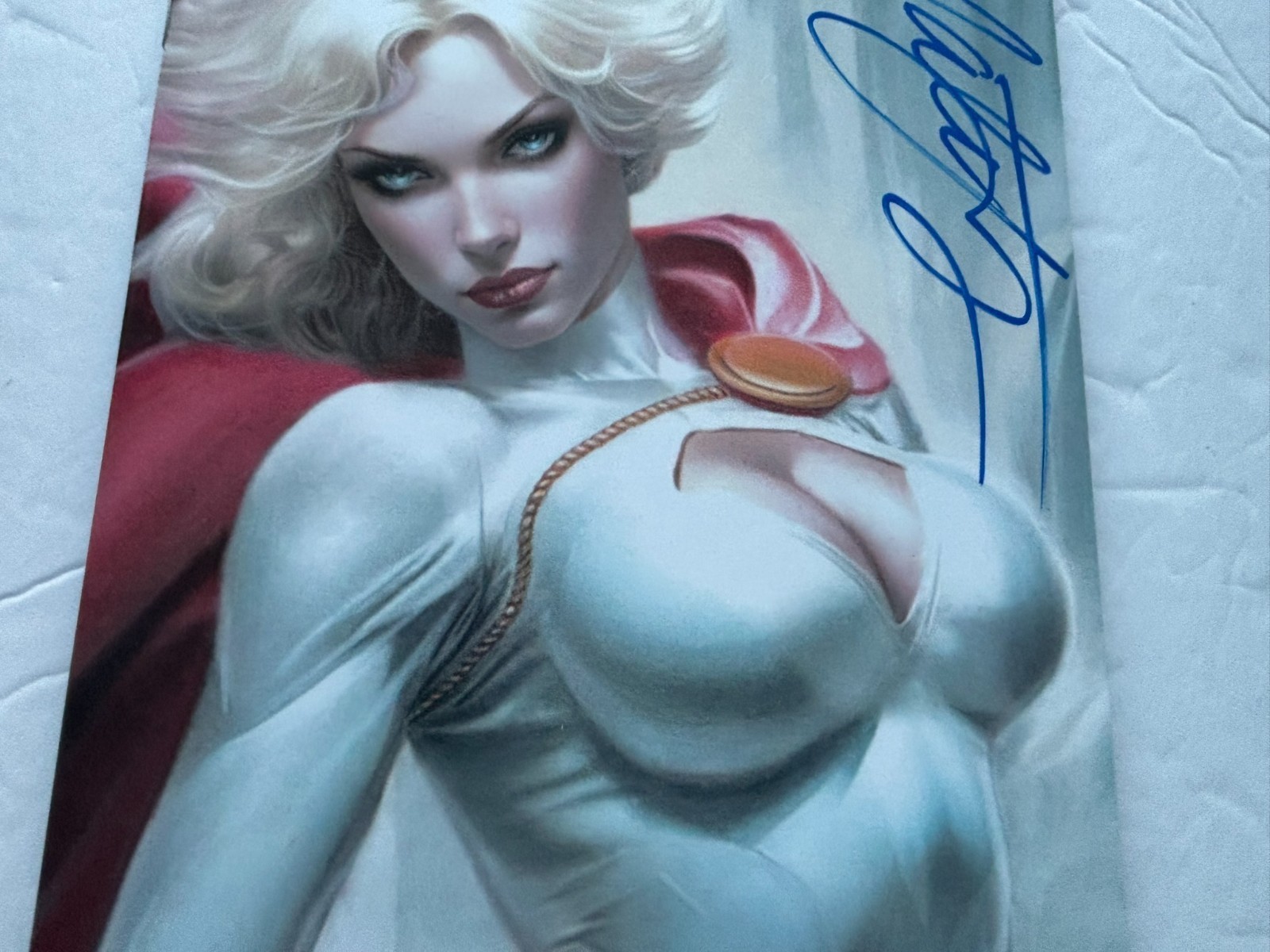 2025 DC Comics Action Comics Natali Sanders Exclusive Virgin Variant #1 Signed Item image 3