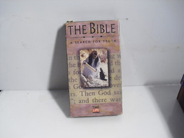the bible a search for truth vhs video - £1.54 GBP