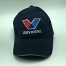 Valvoline Hat Cap Vintage Oil Advertising Tsmgi Hook Loop Blue Red One Size - $13.81