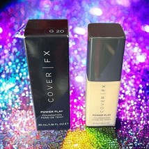 COVER FX Power Play Foundation G20 (Light) 1.18 fl Oz 35 ml New In Box M... - £25.87 GBP