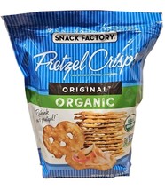 Snack Factory Pretzel Crisps, Original ORGANIC, 28 oz Bag - £16.01 GBP