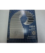 1984 Bombardier Snowmobile Service Repair Shop Workshop Manual OEM - $56.09 CAD