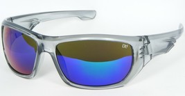 NEW DICE D04720-3 GREY TRANSPARENT /UV400 GREEN LENSES SUNGLASSES GLASSE... - $15.84