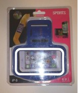 Maggo iPhone 6 Armband Case Holder Blue Sweat Proof NIP - £4.63 GBP