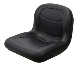 Milsco XB150 Black Vinyl Seat 15.5&quot; Tall with Multiple Mounting - £99.91 GBP