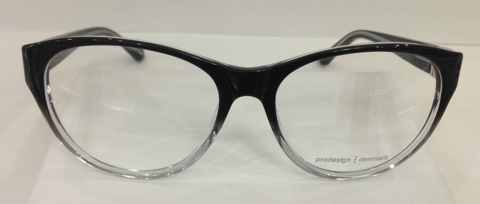 Prodesign Denmark 7613 Color 6012 Black Plastic Eyeglasses Frame 56-16-135 NEW - $102.32