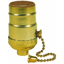 Westinghouse 70431 Brass Finish 3-Way Pull Chain Socket - £16.89 GBP