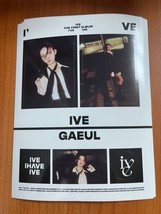 GAEUL IVE Official PHOTO STICKER &#39;I&#39;VE IVE&#39; Kpop Authentic Rare - $54.94 MXN