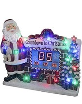 Santa Display Countdown Statue LEDs &amp; LCD Display (dt) - £4,683.52 GBP