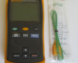 Fluke 51 series II Digital Thermometer Calibrated plus new thermocouple - £116.16 GBP