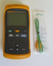 Fluke 51 series II Digital Thermometer Calibrated plus new thermocouple - $163.35