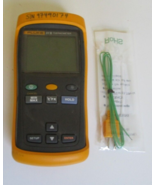 Fluke 51 series II Digital Thermometer Calibrated plus new thermocouple - £127.71 GBP