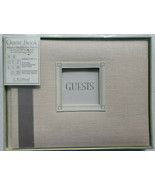 C.R. Gibson Customizable Guest Book, White Sands (WG2-9063) Vintage F12 - £28.20 GBP