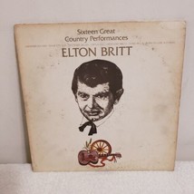 Elton Britt 16 Great Country Performances - ABCS-744 - LP Record Vinyl - TESTED - £4.80 GBP