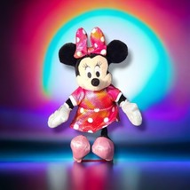 Walt Disney Ty Sparkle Minnie Mouse Plush Doll Toy 8&quot; Rainbow Color  - $5.17