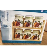 Dolomite 7 Pc Spice Canister Set with Shelf by RTH - $15.99