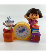 Nick Jr Dora The Explorer Talking Singing Alarm Clock Tek Time Vintage 2002 - $34.60