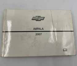 2007 Chevrolet Impala Owners Manual OEM E03B57012 - $22.49