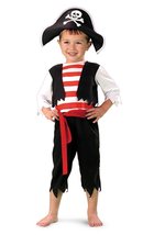 Pint Size Pirate Costume Boy - Small 4-6 - £19.29 GBP
