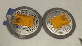 Pack of 2 Everbilt Shower Drain Strainer 5-3/4 in. Diameter Stainless Steel - $12.35