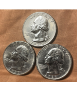 Iconic 2021 P Washington Crossing Delaware  Quarter. 3 coins - $545.67 MXN