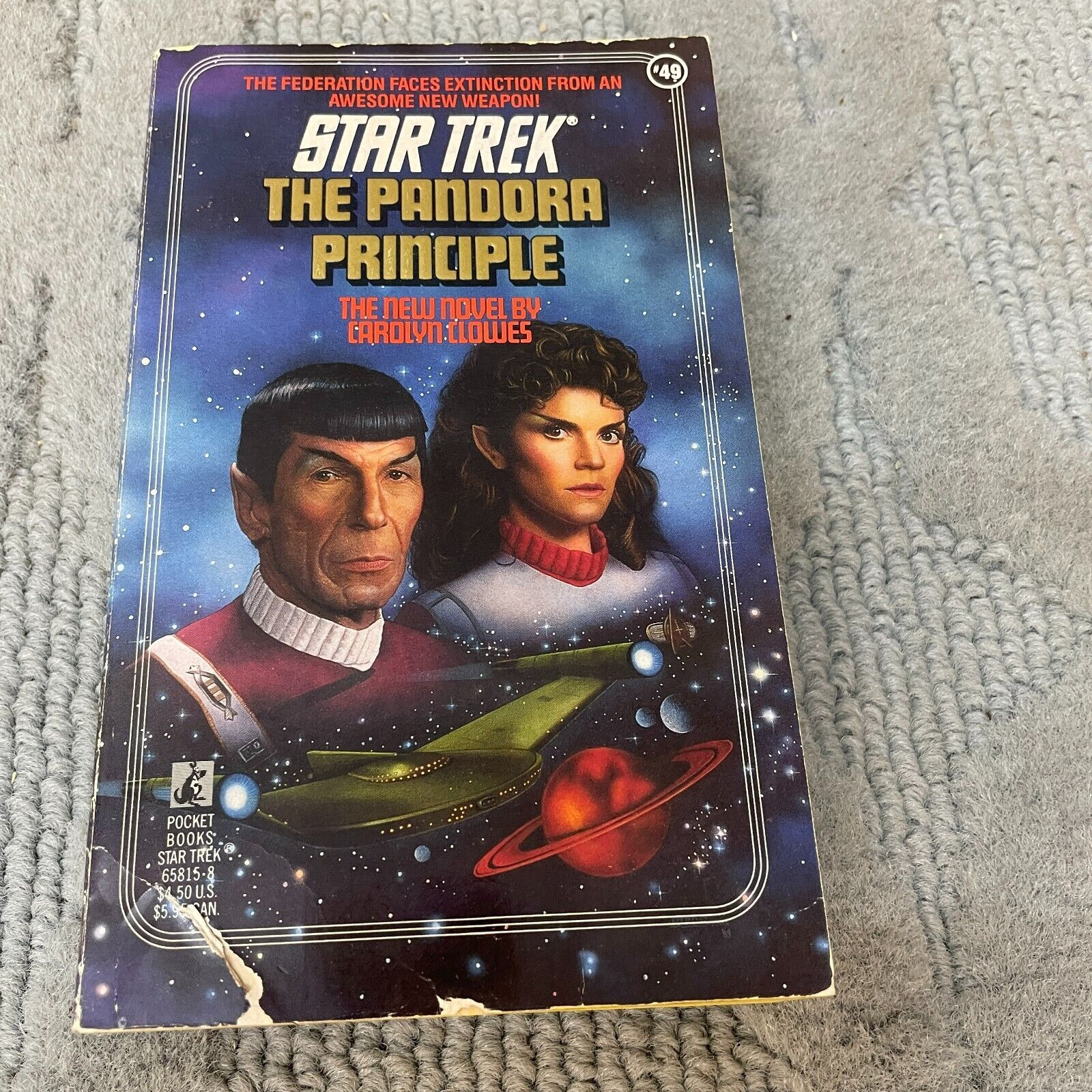 Primary image for Star Trek The Pandora Principle Science Fiction Paperback Book by Jean Lorrah
