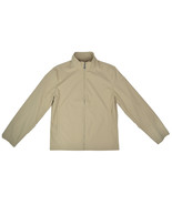 Brooks Brothers Mens Beige Full ZIp Lightweight Rain Jacket Sz Large L 7... - $121.19 CAD