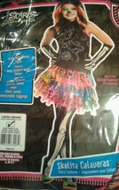 Monster High Scaris Skelita Calaveras Costume Girls Sz Large  Day Of The... - £17.99 GBP