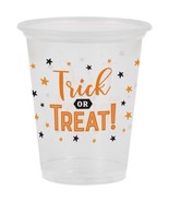 Trick or Treat Halloween Plastic 16 oz Cups - $7.31