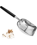 Fahibin Metal Cat Litter Scoop 13x34.5cm Durable Deep Pet Waste Shovel Tool - €13,62 EUR